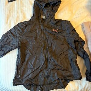 💼 Puma Packable Black Windbreaker